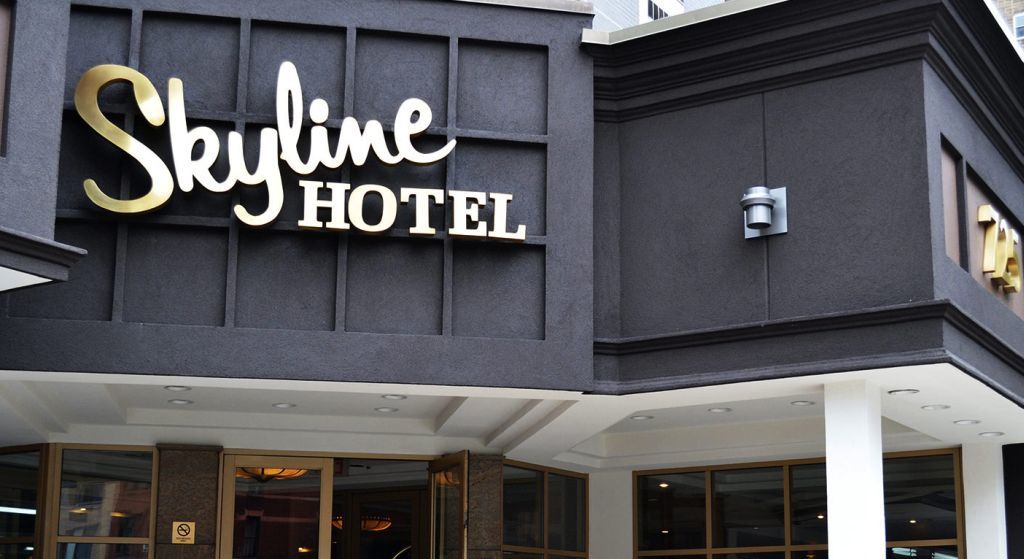 The Skyline Hotel Нью-Йорк Экстерьер фото